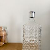 Vintage cut glass bottle