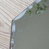 Beveled mirror to place