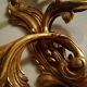 Pair of bronze sconces