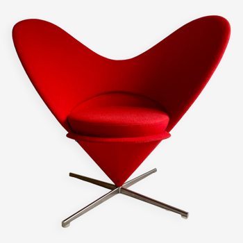 Heart Cone armchair by Verner Panton for Vitra