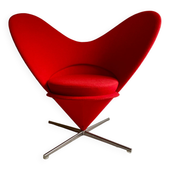 Heart Cone armchair by Verner Panton for Vitra