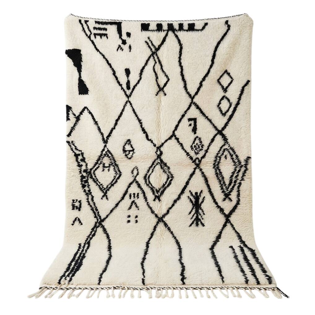 Modern colorful Moroccan rug