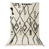 Modern colorful Moroccan rug