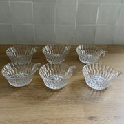 Christmas Pop-up 2022 - Set of 6 Vintage Glass Coffee/Tea Cups
