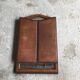 Art Deco wall triptych mirror - marquetry - early 20th century