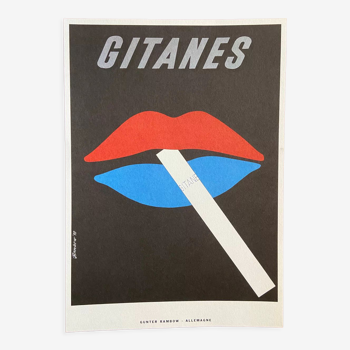 Affiche Gitanes de 1991