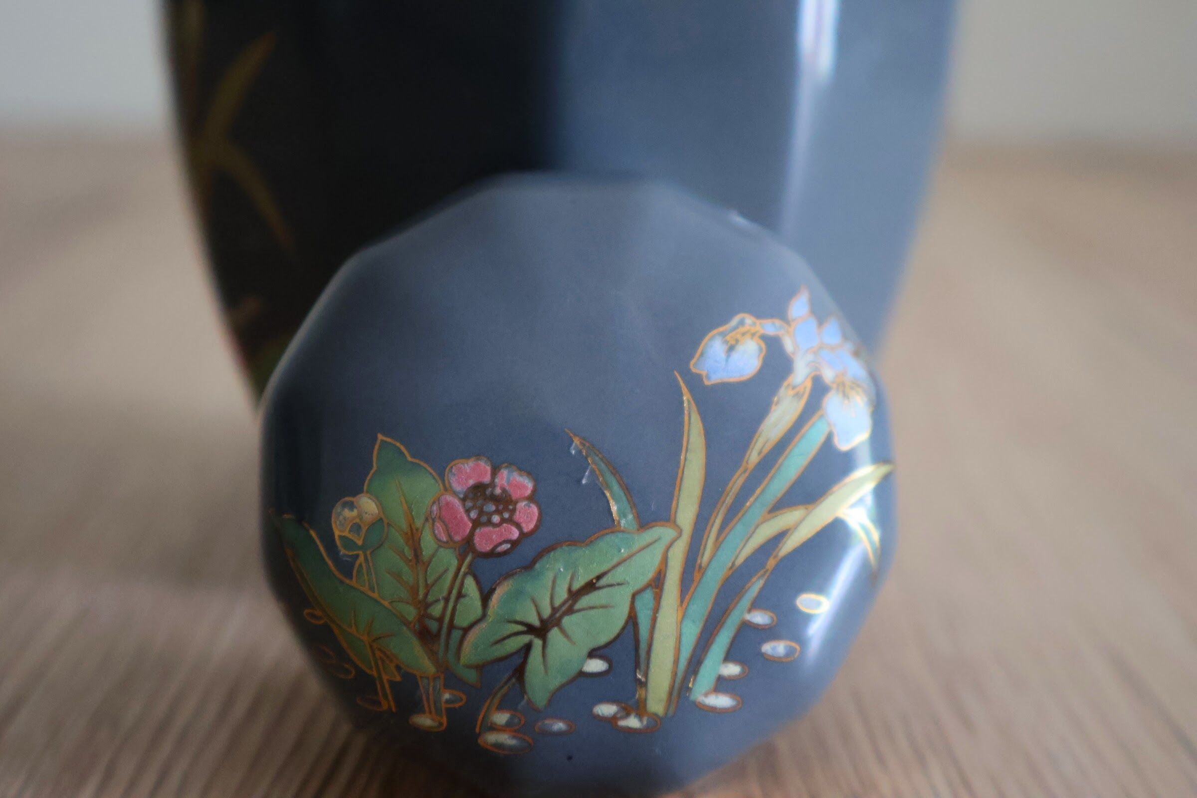 Japanese porcelain tea or ginger pot