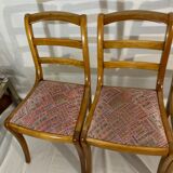 Louis Philippe chairs in cherry