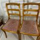 Louis Philippe chairs in cherry