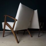 Mid-century armchairs, Yugoslavia, 1970s, set of 2