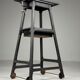 Sculpture pedestal column black