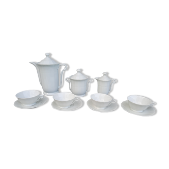 White C-C Limoges tea service