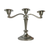 Silver candle holder 3 candles
