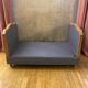 Swallow bench Thevenon Fabric - Completely redone Fabrics Upcycling