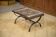 Wrought iron and ceramic coffee table from Vallauris 1950s.