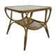 Rattan side table by Dirk van Sliedrecht for Rohé Noordwolde, 1950
