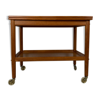 Denis teak bar trolley by Grete Jalk