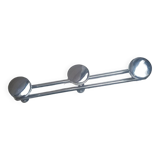 Coat rack with 3 stainless steel hooks