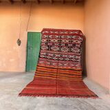 Moroccan Kilim Zayan Rug - 345 x 155 cm