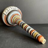 Large earthenware whiskey bottle by Roger Capron in Vallauris