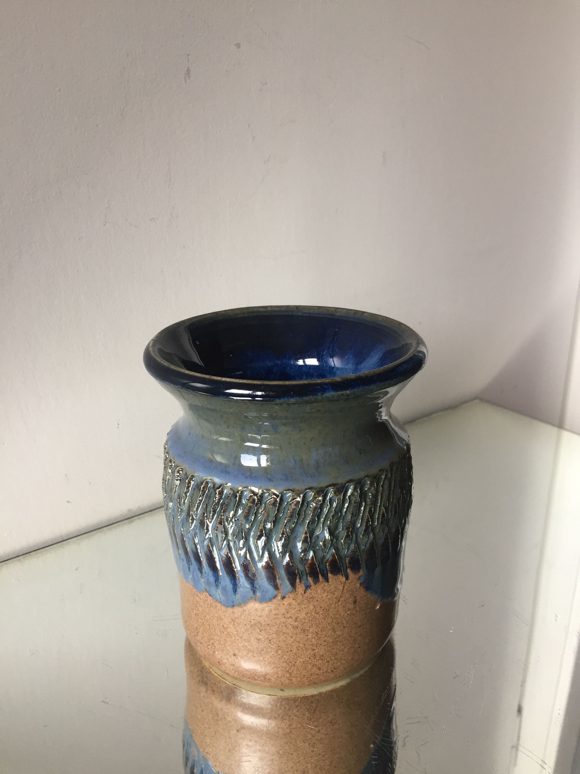 Stoneware Vase By Arne Måryd Signed Sweden Midcentury