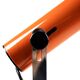 Vintage orange clamp spotlight from the 70s