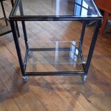 Pair of serving on wheels and end of sofa
