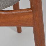 4 Danish chairs designed by Johannes Andersen, 1960s