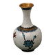 Vase in cloisonné enamels, peonies