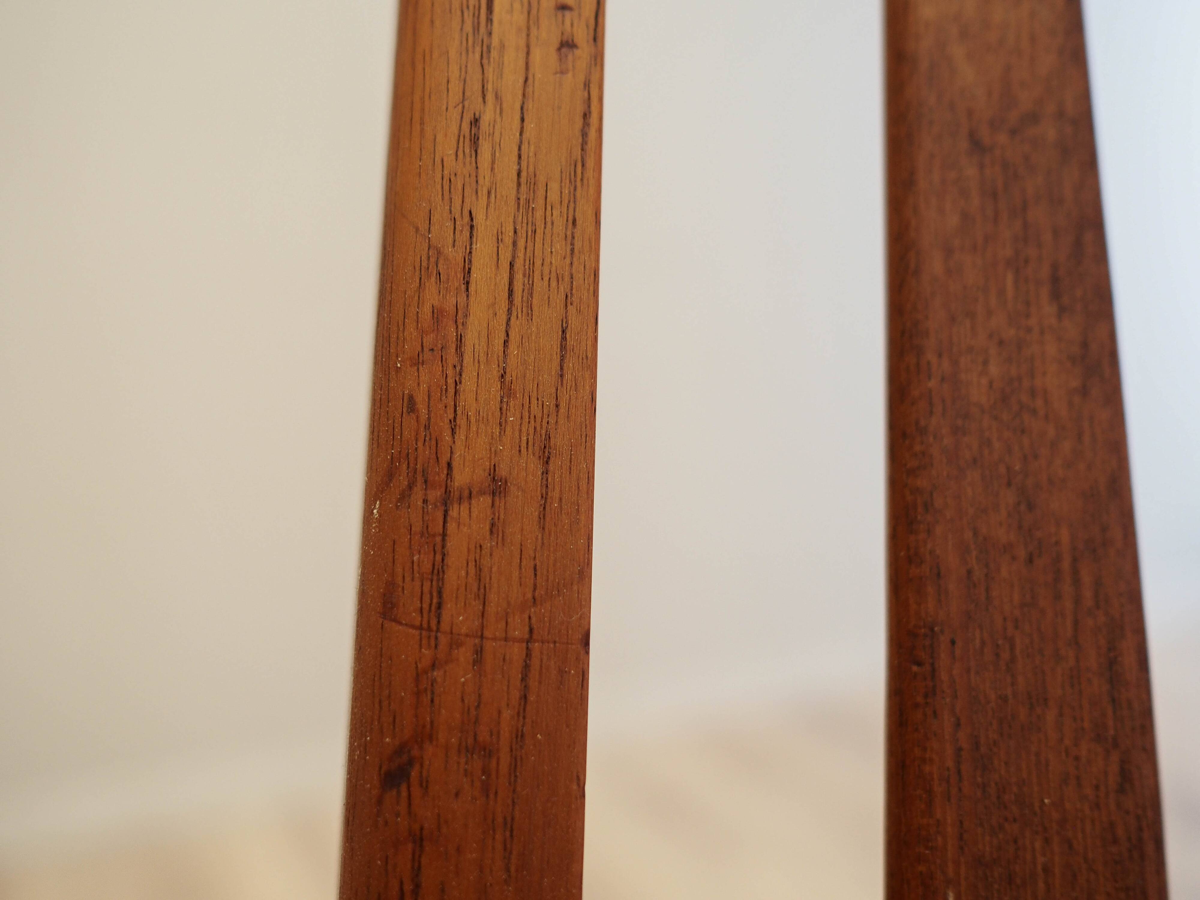 Teak chair Eva, Danish design, 1960s, Niels Koefoed, Koefoeds Hornslet