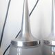 Trois suspensions space age Staff Leuchten 1970
