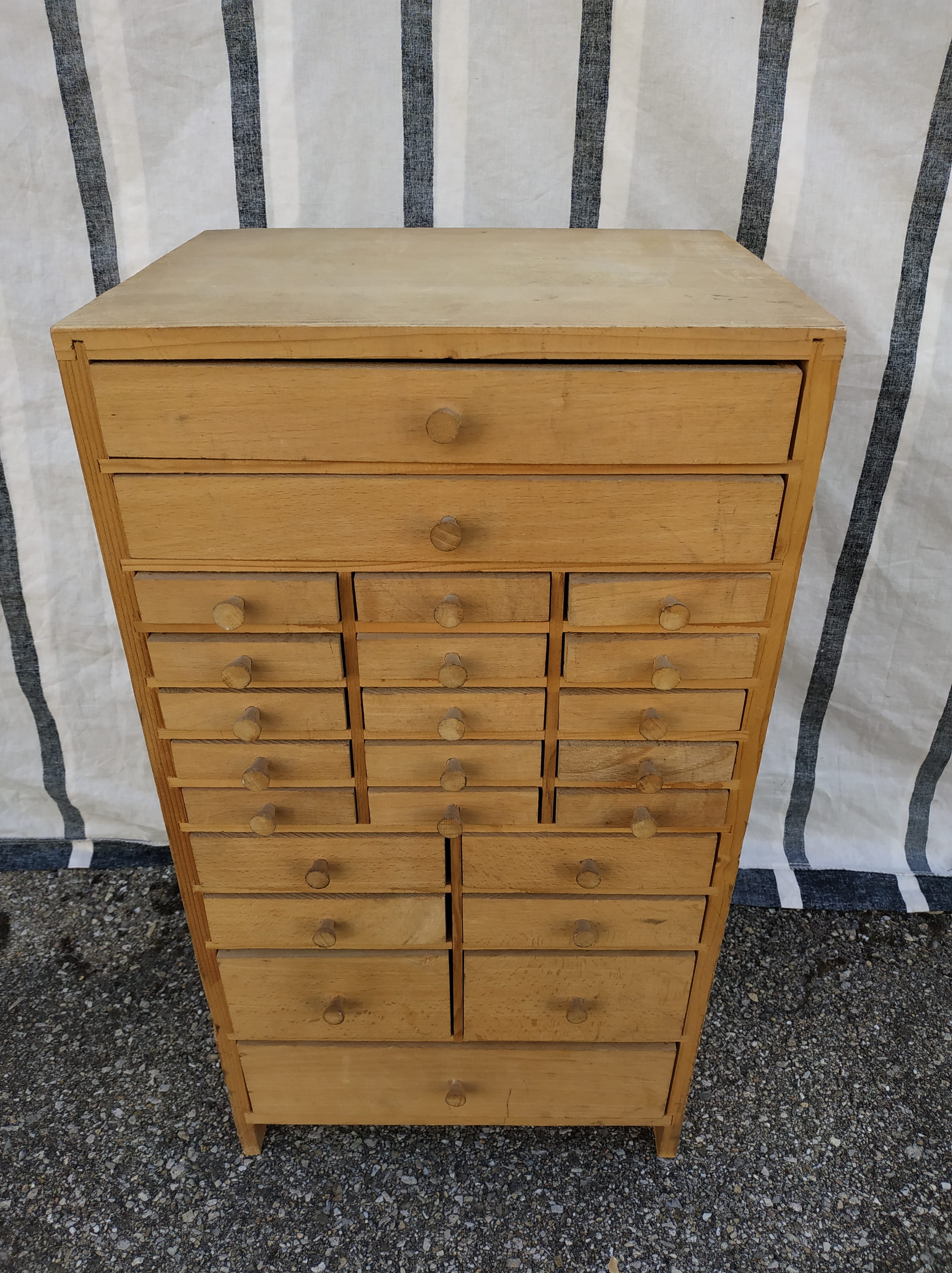 Furniture watchmaker layette 24 drawers of storage space
