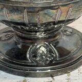 Ancienne saupoudreuse Gallia en métal argenté style Louis XVI