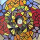 Applique murale en verre