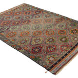 Anatolian handmade kilim rug 291 cm x 200 cm