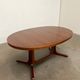 Vintage Baumann extendable table – 2 integrated extensions, 1960s