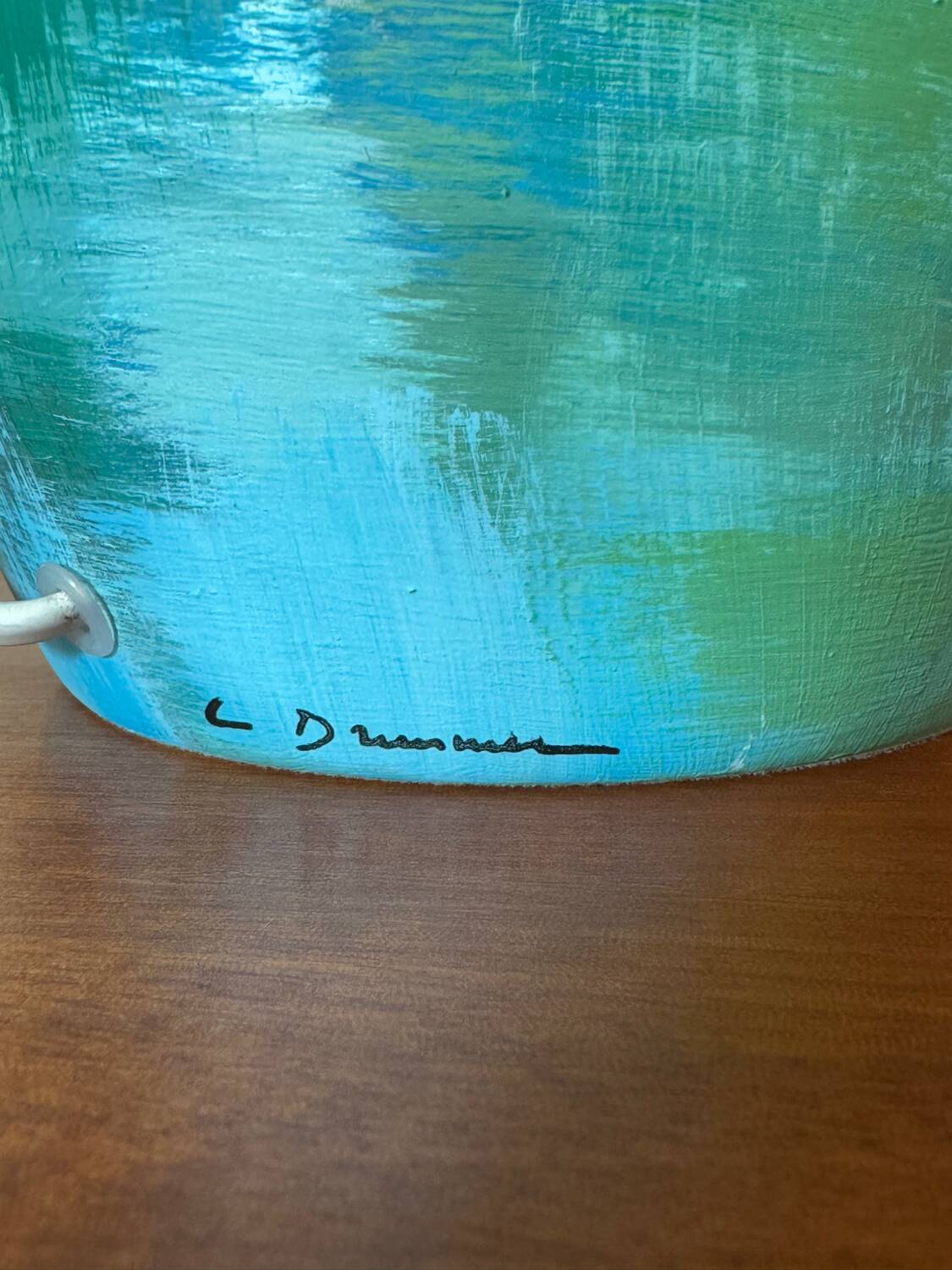 Louis Drimmer “Water Lilies” lamp from the 80s