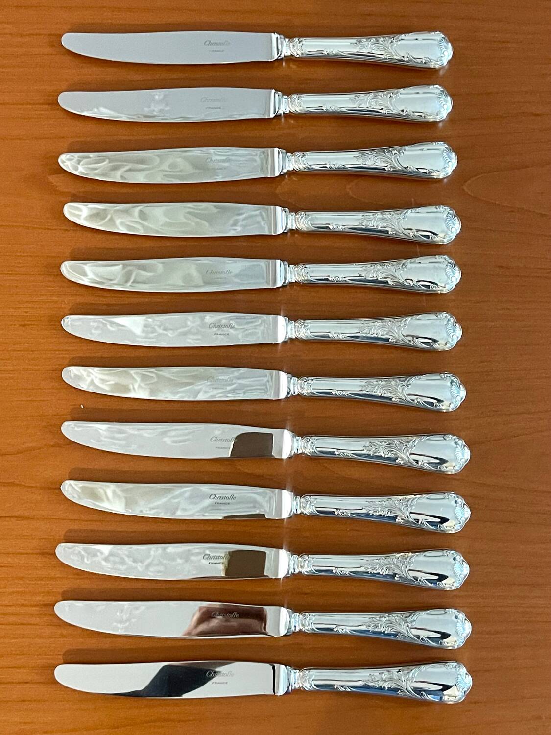 Christofle Marly cutlery set 62 pieces, near new condition