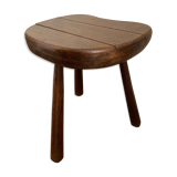 Brutalist tripode tabouret