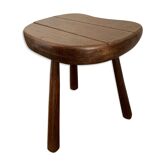 Brutalist tripode tabouret