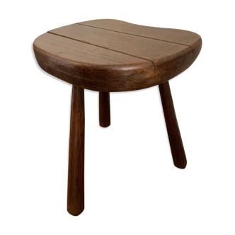 Brutalist tripode tabouret