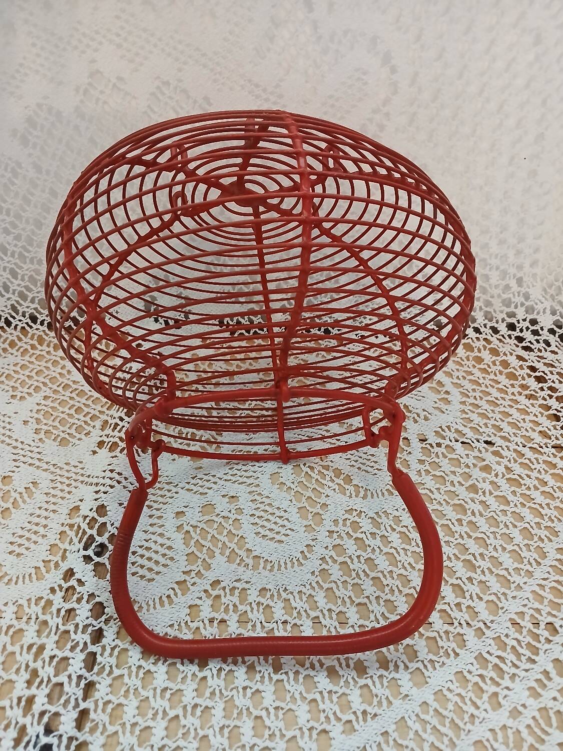 Antique egg basket
