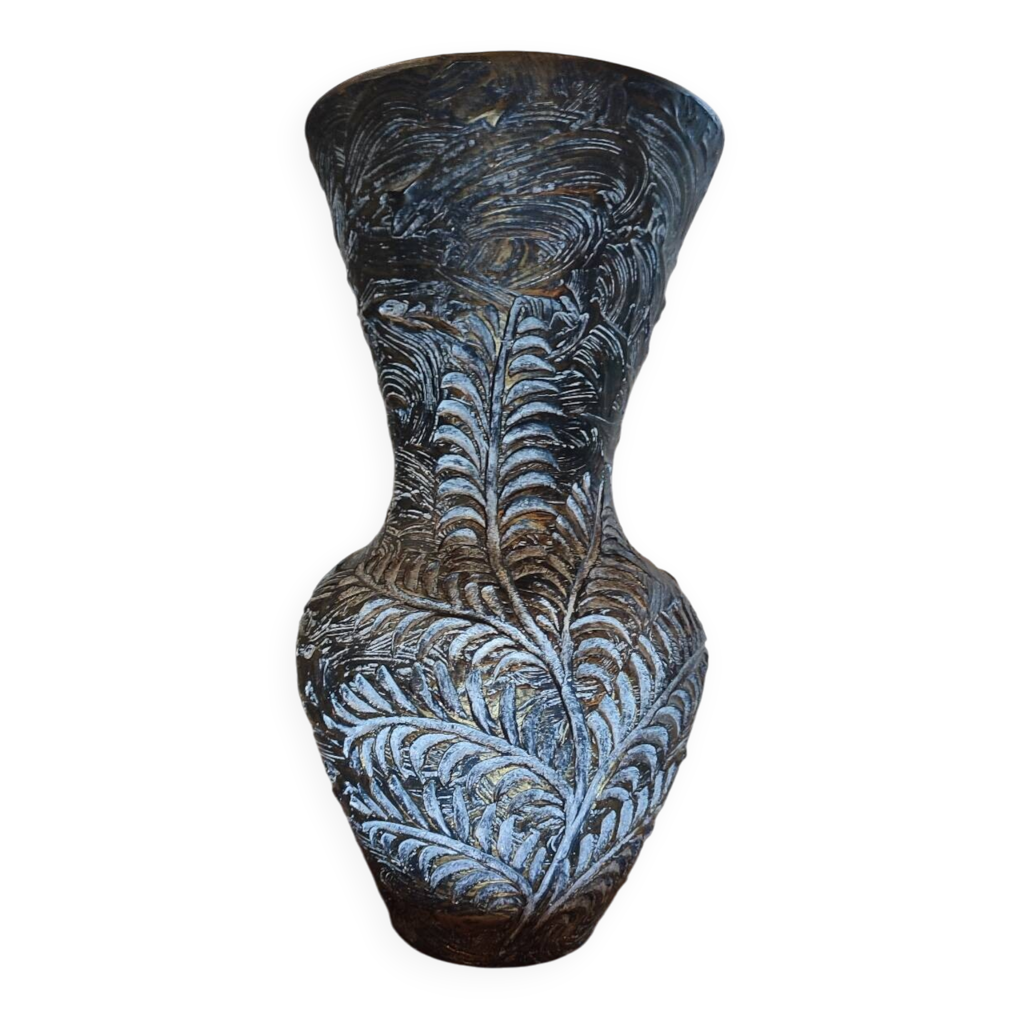 Large Fady Vallauris ceramic vase