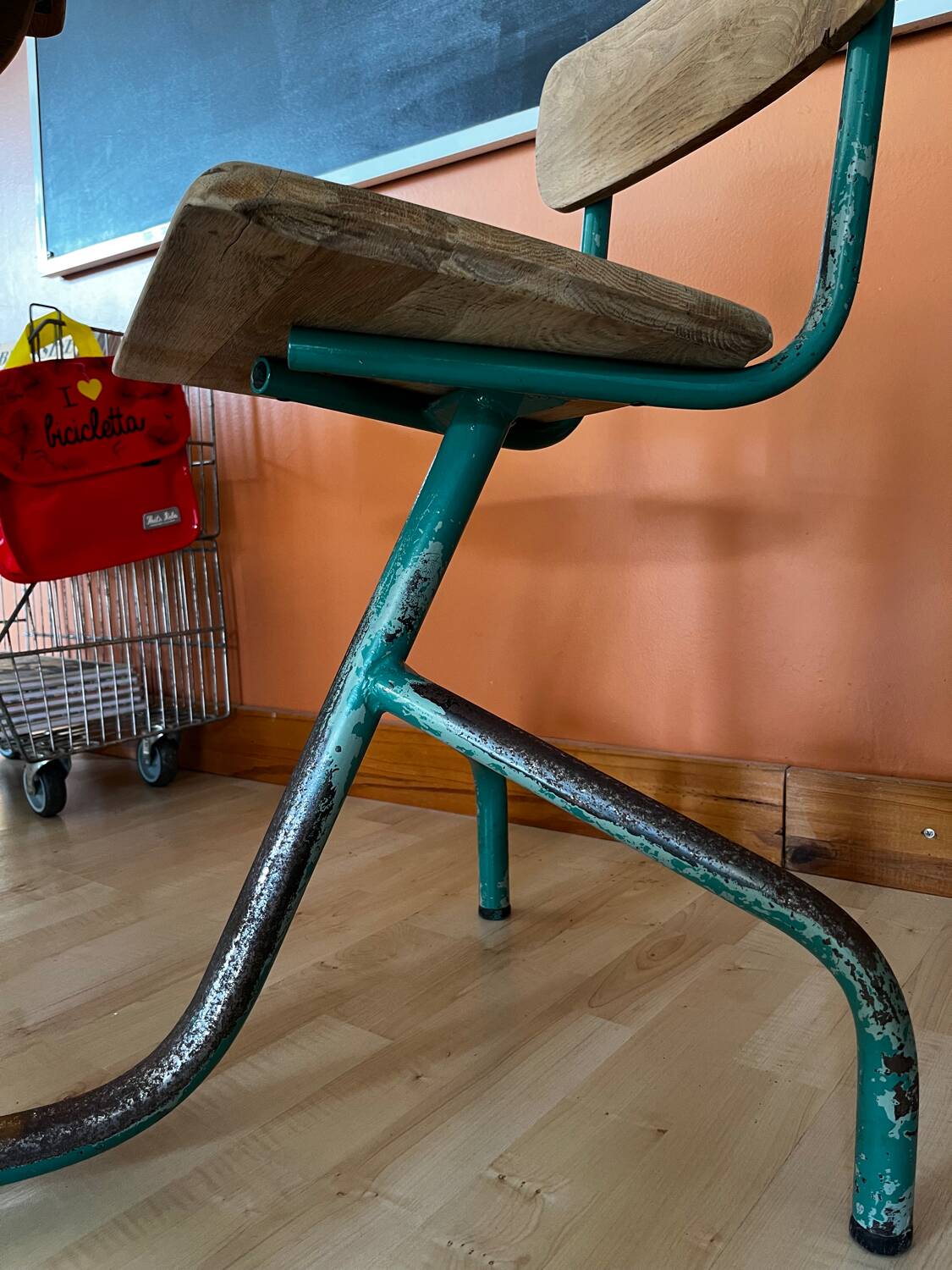 1950s school desk