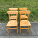 Chaise de bistro vintage industriel
