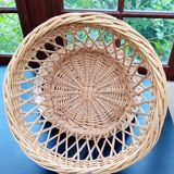 Fauteuil enfant en rotin