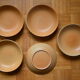 Lot de 5 assiettes creuses en grès