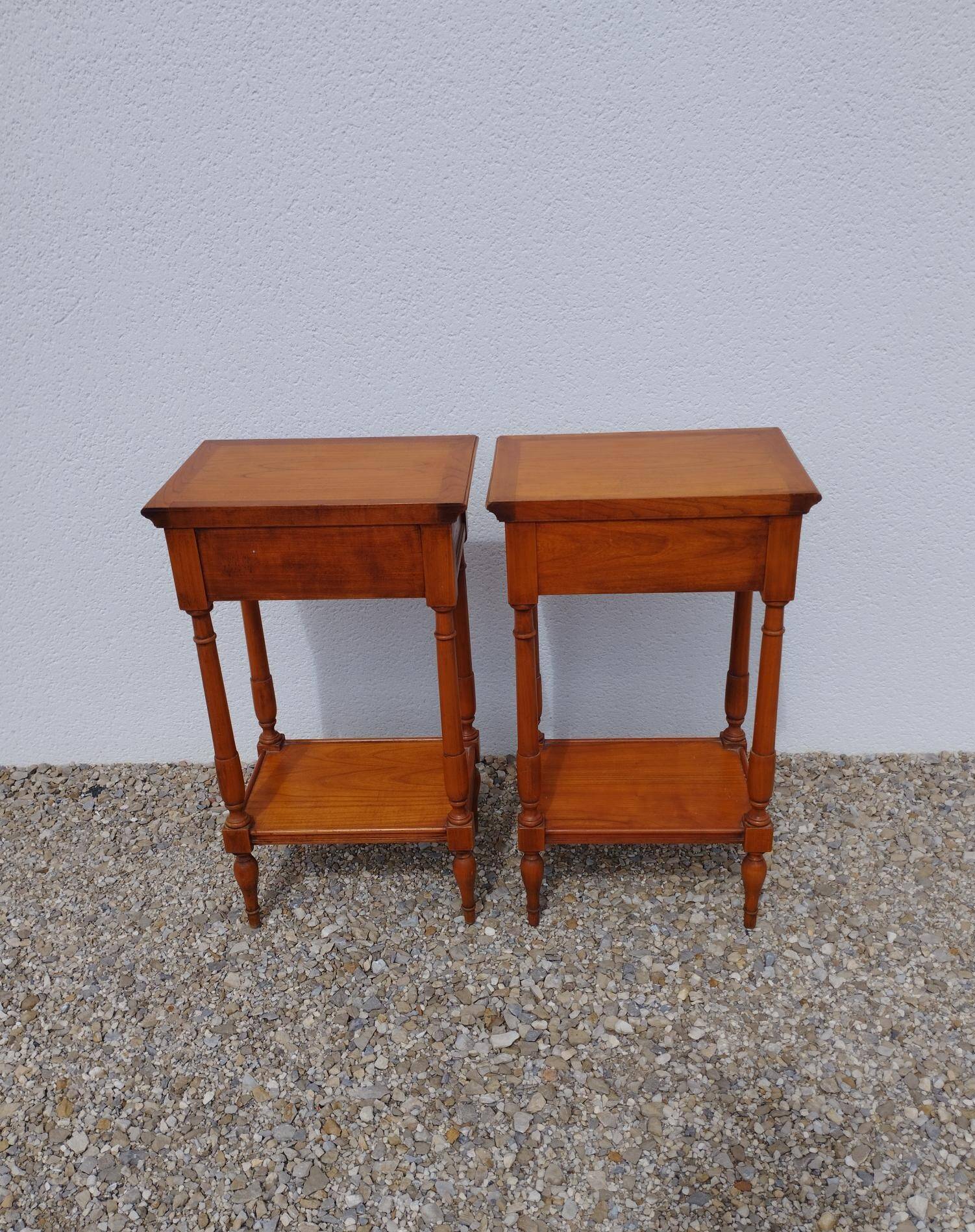 Vintage bedside tables