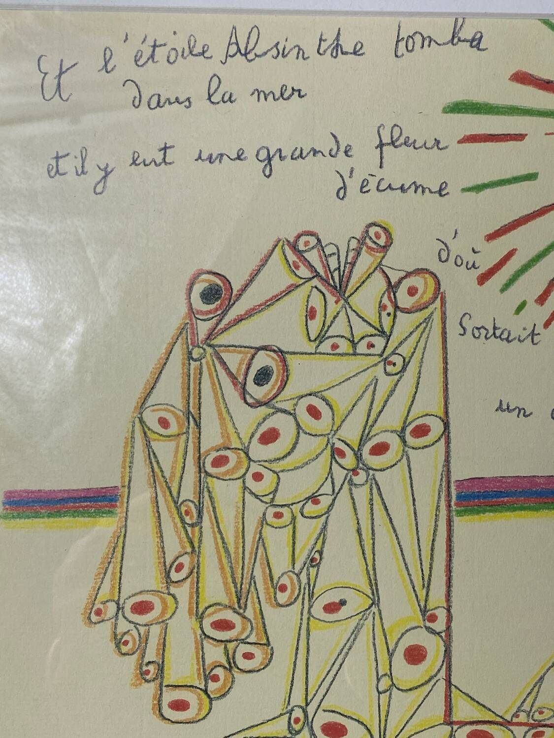 Jean Cocteau Lithograph