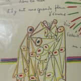 Jean Cocteau Lithograph